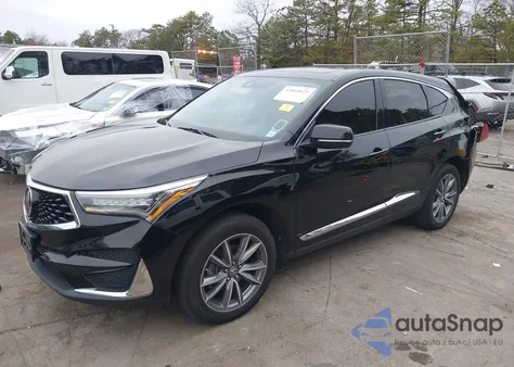 2019 Acura Rdx Technology Package из США, поврежденный, VIN 5J8TC2H54KL026765